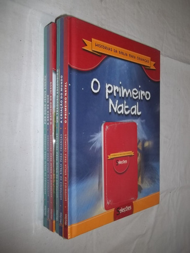 2 Livros 6 Histórias Da Bíblia P Crianças Seleções Reader's