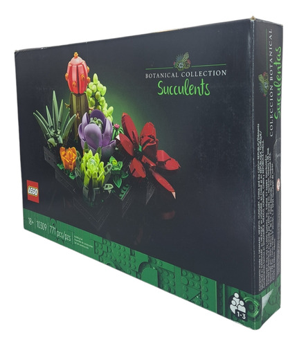 Lego Set De Construccion Succulents Flores 771 Piezas(10309)