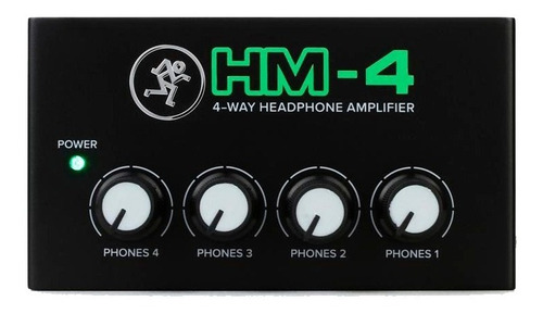 Amplificador De Auriculares Mackie Hm-4 4 Canales 
