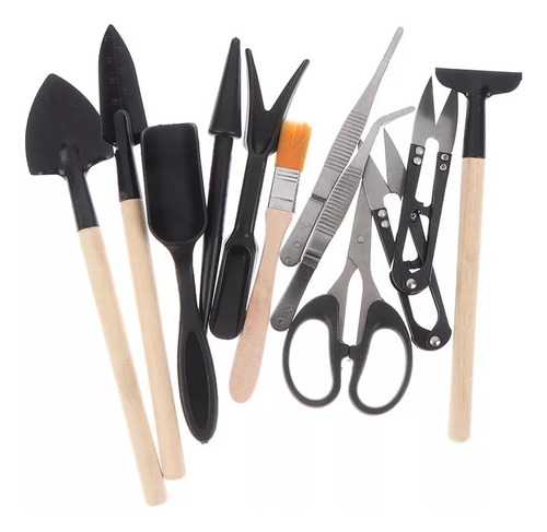Mini Kit De Ferramentas Jardinagem Suculentas Bonsai Mudas