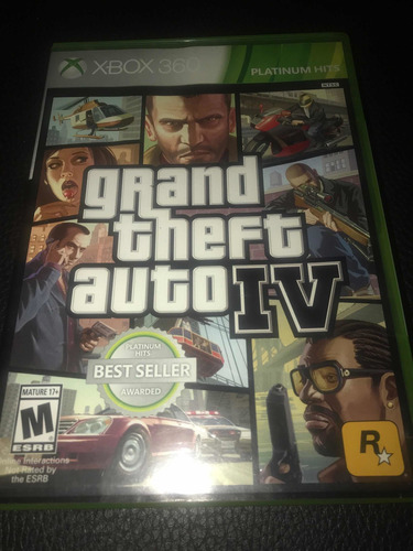 Videojuego Grand Theft Auto Iv Para Xbox 360