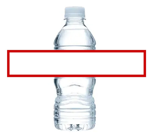 120 Etiquetas Para Botella Agua Personalizadas Con Tu Logo