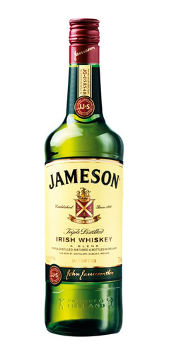 Botella De Whisky Jameson Irish 750ml.