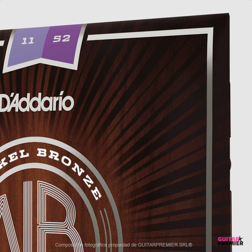 Encordado Guitarra Acustica Nickel Bronze Daddario Nb1152 11