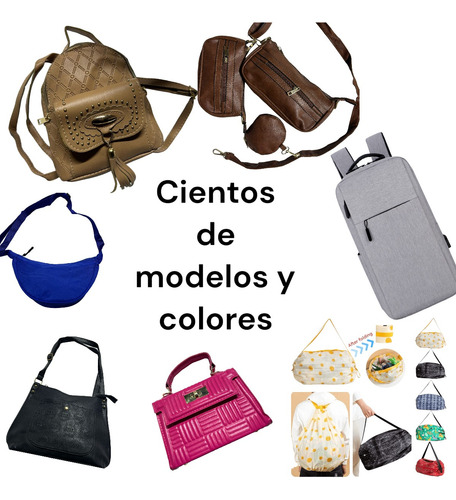 Caja Sorpresa Bolsos Y Mochilas Para Mujer 10 Pzas
