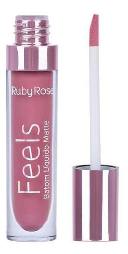 Lápiz labial líquido mate Ruby Rose Feels 362 4,35 ml