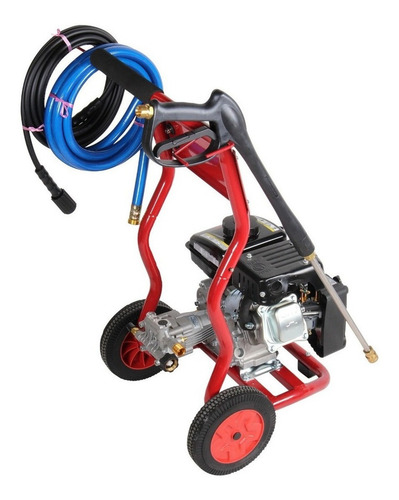 Hidrolavadora Alta Presion 200 Psi Gasolina 2.4 Hp Mikels Color Negro