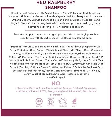 Shampoo E Condicionador Essence Desert Red Raspberry