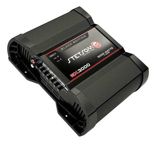 Stetsom Ex 3000 Black Edition - Amplificador De Coche Mono D