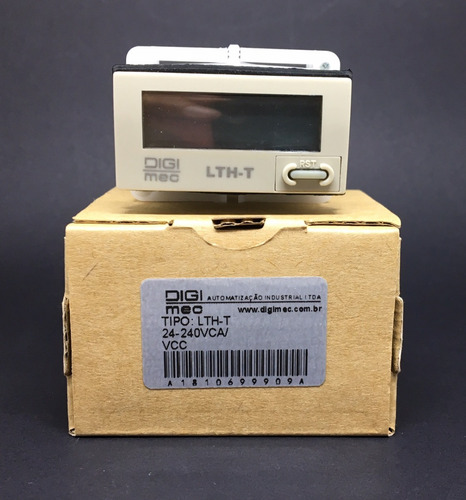 Imagem 2 de 3 de Totalizador De Horas / Pulso Digital Lth-t Digimec