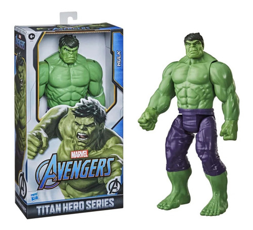 Figura De Acción Avengers Titan Hero Dlx Hulk E7475 