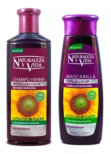 Kit Naturaleza Y Vida Borgoña Shampoo + a $163