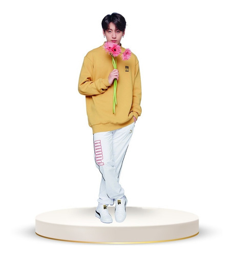 Figura De Coroplast Jungkook En Tamaño Real Para Recamara