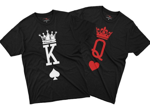 Remeras San Valentin King And Queen Ranwey Dtm080