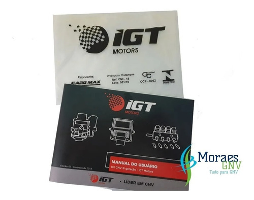 Igt Kit 5ª Geração Gnv Hercules H4 Igt Motors