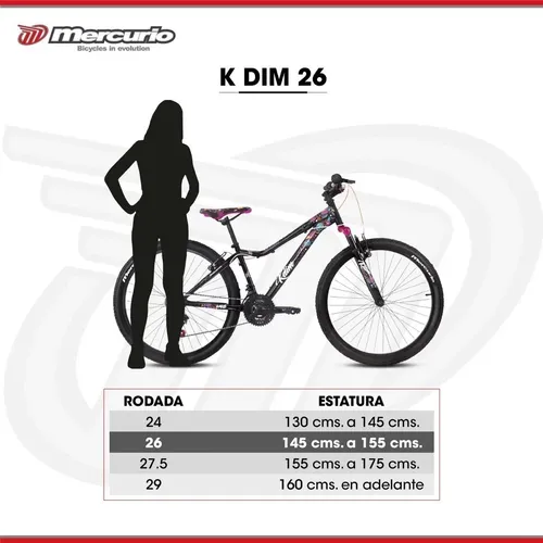Bicicleta mercurio kdim hot sale