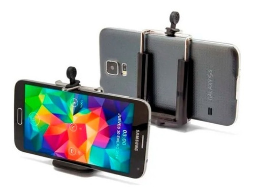 Imagen 3 de 3 de Combo De 1 Estabilizador De Mano + 2 Adaptadores P/ Celular