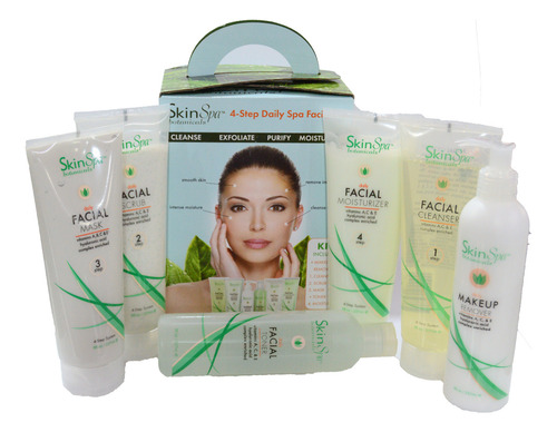 Kit Rutina Facial De Cuidado Intensivo De 6 Pasos Skin Spa