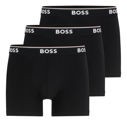 Paquete De Tres Bóxer Para Hombre Boss En Algodón Elástico