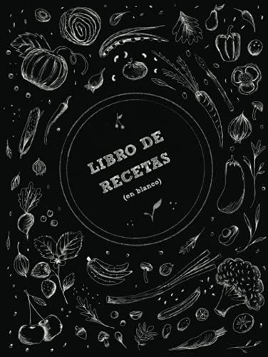 Libro : Libro De Recetas En Blanco Cuaderno De Cocina De.. 