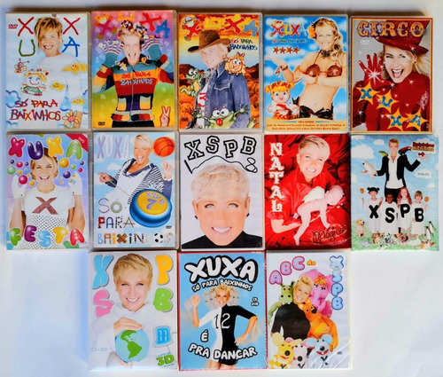 Box Xuxa Só Para Baixinhos - Coleção 10 A 12 - Original