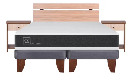 comprar Cama Europea New Ortopedic 2p Bd Set Olmo S\u002Ft