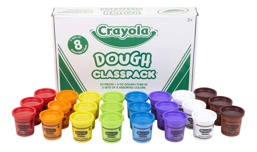 Crayola Modeling Masa Classpack 3 Onza Cada Uno 8 Coor Juego