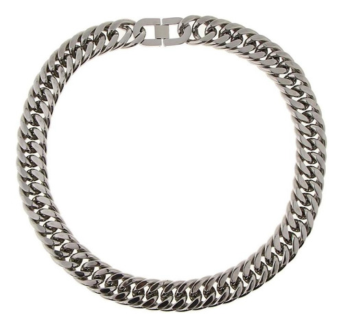 Colgante Collar Gruesa De Cadena Cubana Para Hombre Mujer