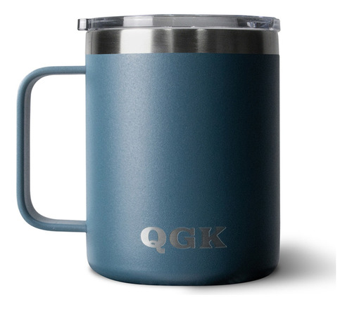 Caneca Térmica Mug Com Tampa 335ml - Qgk Azul Bayoux