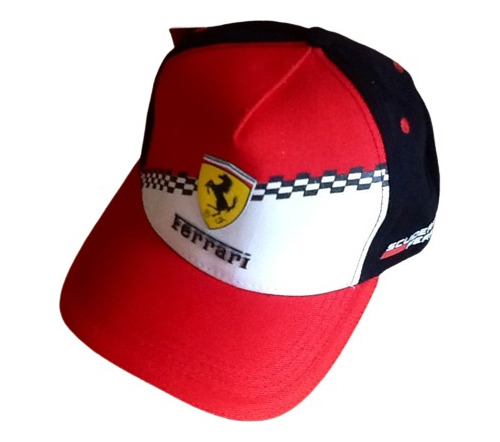 Ferrari Gorra Oficial Solo Originales Roja Adulto Talle 58