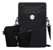 Comprar Mochila Bolso Matero 2 En 1 Tiana Estuches Yerba Azucar Madu Color Negro