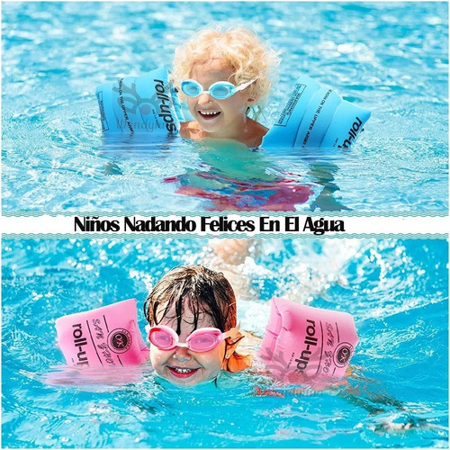 Flotis Flotador Inflable Salvavida Brazo Set Alberca Chaleco