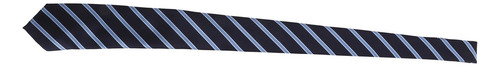 Corbata A Rayas Corbatas Para Hombre Clásico Azul Casual Bus
