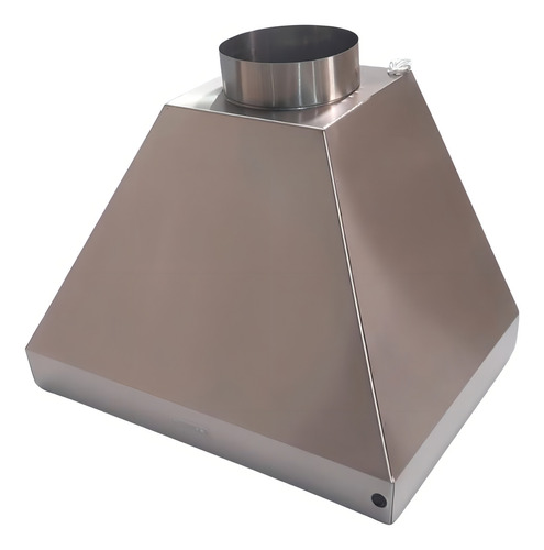 Coifa Para Churrasqueira Em Inox 304 Escovado 87x53x52