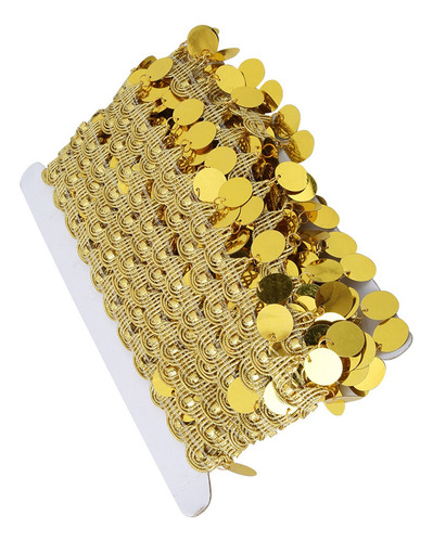 12# Golden Belly Scarf Dance Tassel Belt Round Coin Hip