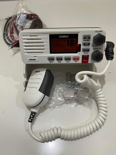 Rádio Vhf Marítimo Unidem Solara Um380 Branco