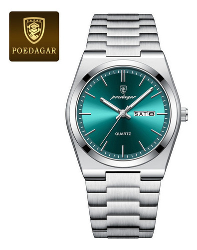 Reloj De Moda De Cuarzo De Lujo Poedagar Luminous