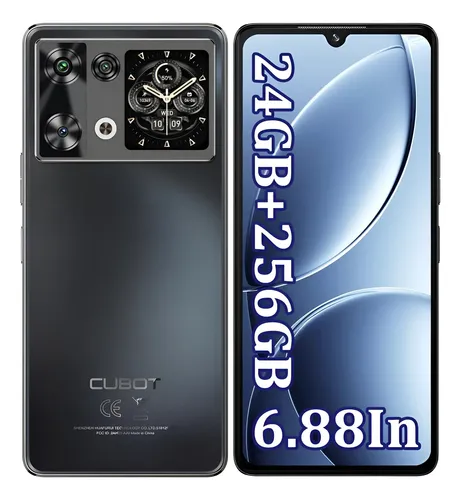 Case + Cubot P90 256gb/24gb De Ram 5100mah