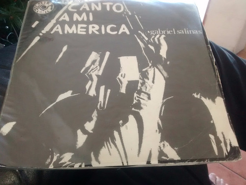 Vinilo Lp De Gabriel Salinas - Canto A Mi America (u604