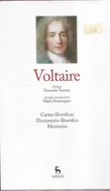Comprar Voltaire Libro Tapa Dura Cartas Filosoficas Memorias Etc