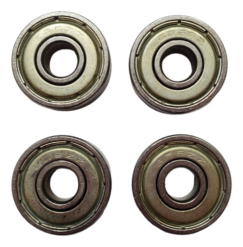 Set 4 Rodamientos 626 Zz, 6x9x6 Mm, Blindados