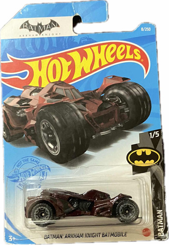 Hot Wheels Batman: Arkham Knight Batmobile Rojo
