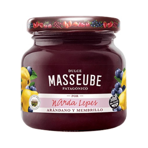 Mermelada Masseube Narda Lepes Dulce Natural 280g Sin Tacc