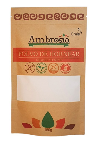 Polvo De Hornear Sin Gluten Ambrosia