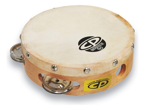 Latin Percussion Cp376 Pandereta De 6 Pulgadas Con Cabeza So