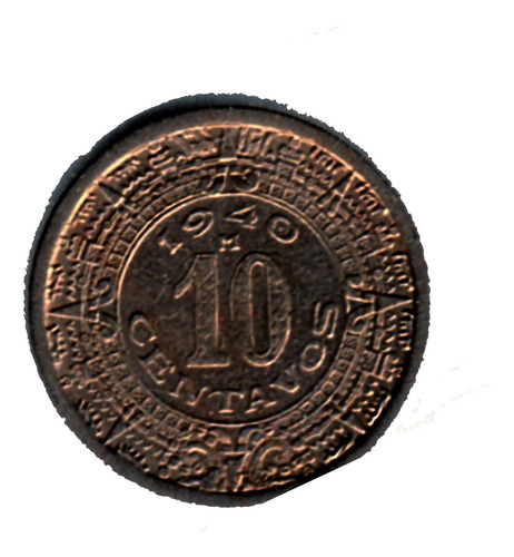 Moneda  10 Cent. Sol  1940 Mo   Bu  L1h6r4c3