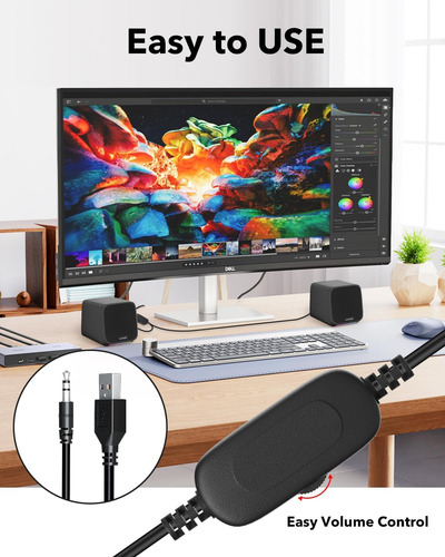 Altavoces Para Computadora Uakinat, Altavoces Para Pc