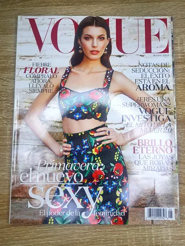 comprar Revista Vogue Latinoamérica Mayo 2015 Moda Estilo Colección