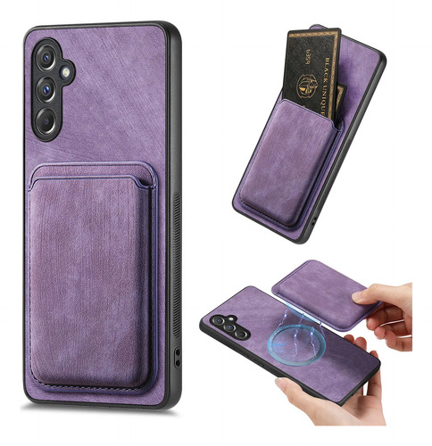 Funda De Piel Extraíble Con Tarjetas Magnéticas 2 En 1 Para