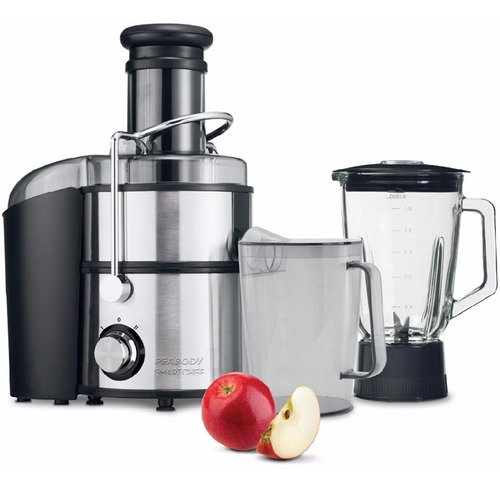 Imagen 1 de 11 de Extractor Juguera Centrífuga Peabody Pe-jl6003 800w 1,5 Lts